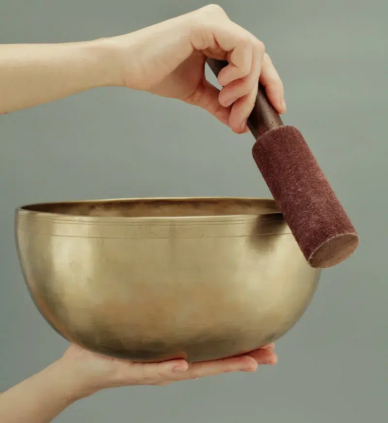 Singing bowl hearting my ears