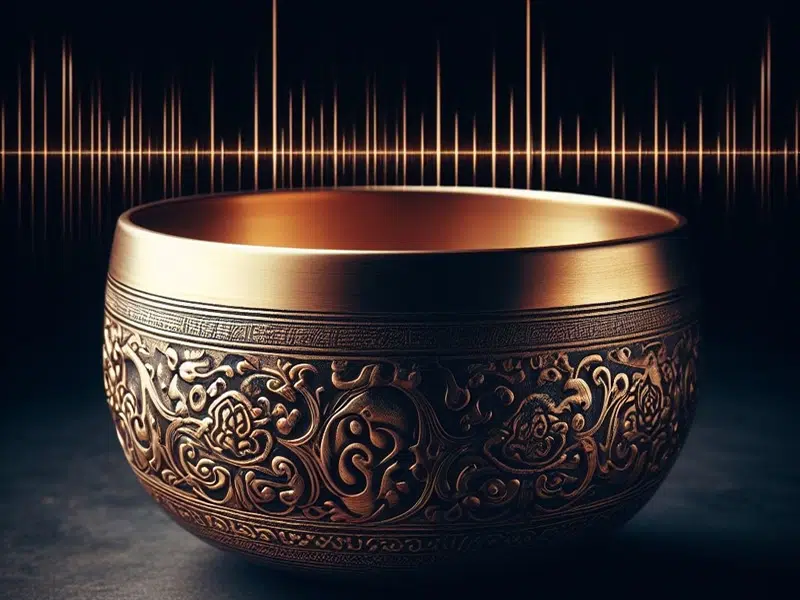 852 Hz sound Bowl