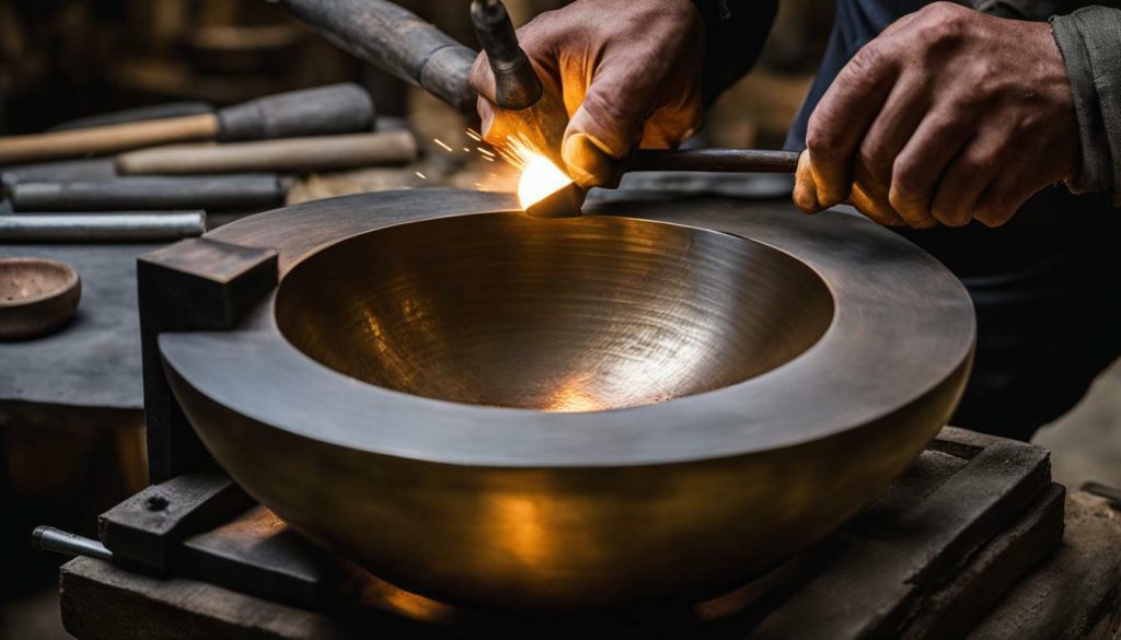 how are singing bowls made