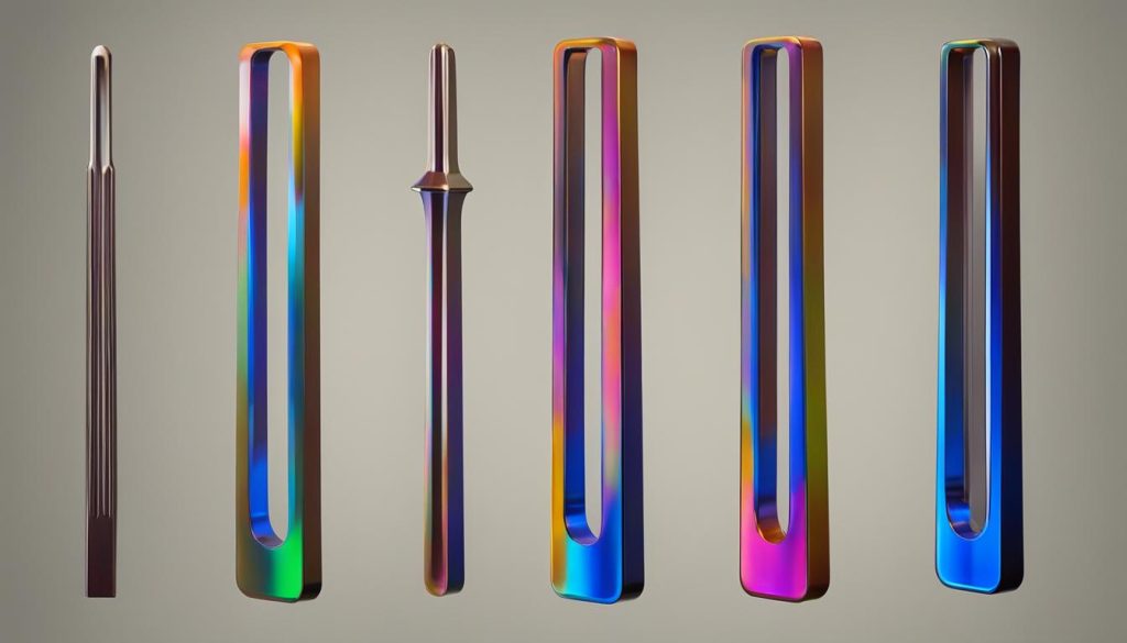 different tuning fork types