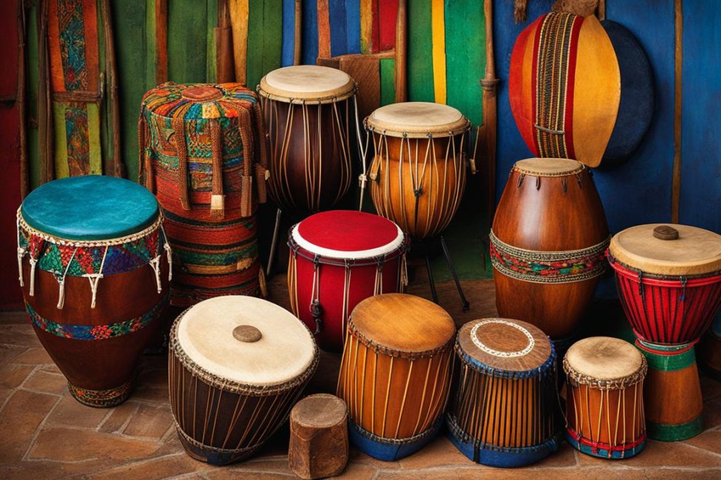 Latin American percussion instruments