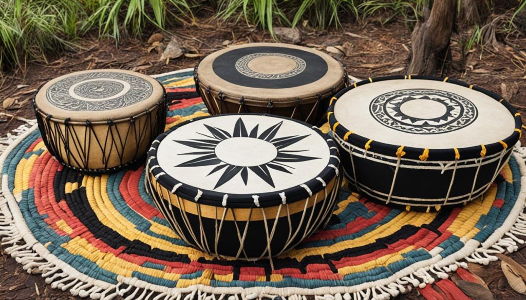 native american hand drums