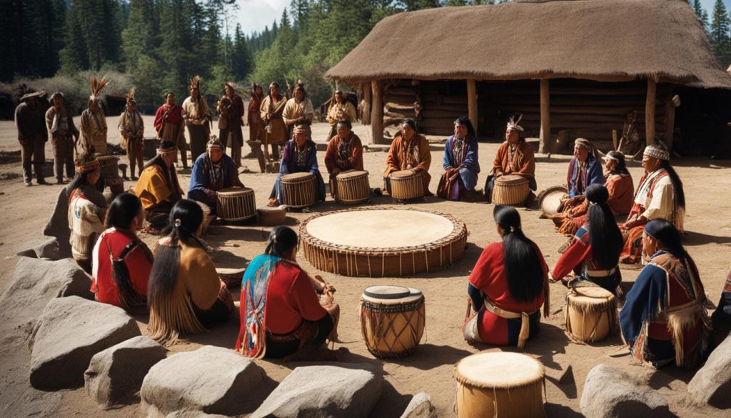 Native American Drums History